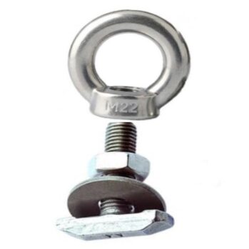 TORNILLO pantalán con ojal para colgar boya redonda