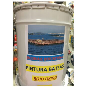 Pintura para bateas- rojo oxido