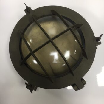 Plafón antiguo "Doble foco"- original procedente de desguace