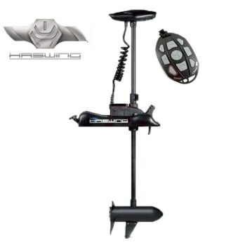 Motor Eléctrico HASWING--12v--55 Lbs--1,5HP--control remoto