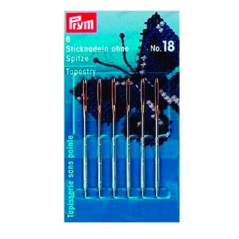 Agujas mini para gazas nº18---6 piezas