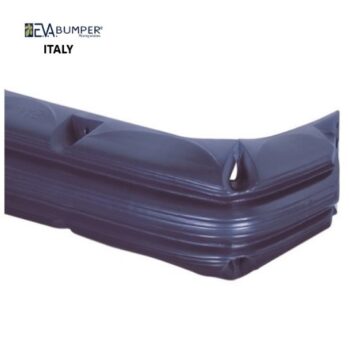 Bumper pantalán en EVA. (curva).  95 x 18 x 12 cm