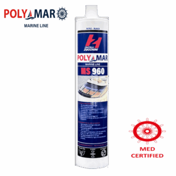 Sellador PEGADO CRISTALES ms960--SOLAS--290ml--negro