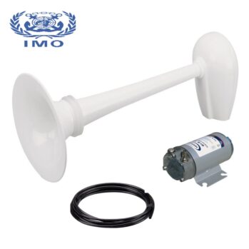 Bocina Homologada IMO-electroneumática 12/24v- 25A- >120dB