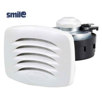 Bocina eléctrica empotrada- 12v- 5A- 109dB -Marco