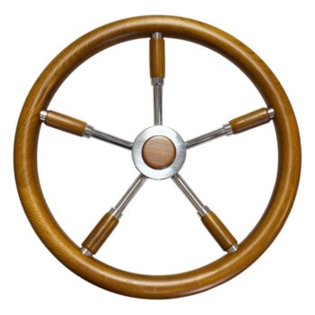 Volante de Teka/Inox–SAVORETTI–Ø:40-45 cm