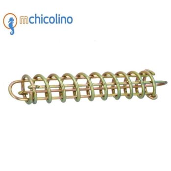 Amortiguador amarre galvanizado–15 cm. Ø:2,5 mm- (motos y auxiliares)