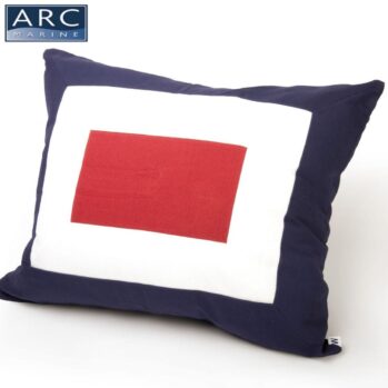 COJIN ALGODON-50x60-SEÑALIZACION BANDERA---W-WHISKEY