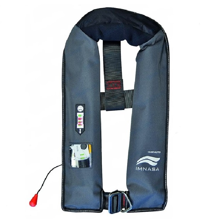 Chaleco MATCH1 AUTO 170 c/arnes y cuello–UML SENSOR–rojo ó azul - Imagen 2