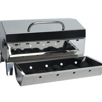Barbacoa KUUMA®INOX–-125" --Carbón/Leña . 47 x 28 cm
