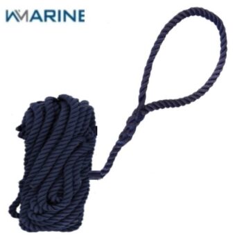 Cabo torcido con gaza, navy -Ø:12-16mm--(pack de 2 x 7mts)