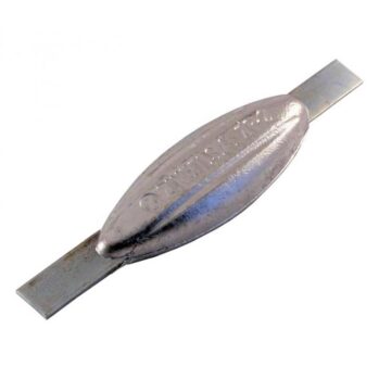 Ánodo de barra con platina para soldar---ZINC