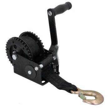 Cabrestante de remolque manual. 900 kgs.(con 6 mts cincha)