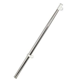 Asta Bandera Inox316, sin base—-L: 40-60 ó 80 cm---Ø: 14-20-25 mm