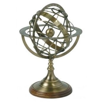 ESFERA ARMILLARY --Largo: 36 -Alto: 53cm
