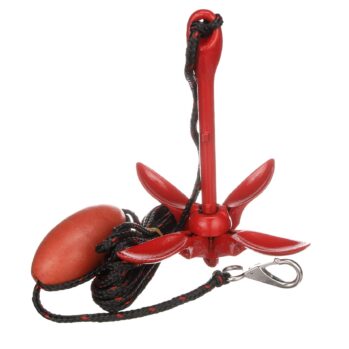 Kit de Fondeo Ancla Plegable Attwood con cabo-boya y bolsa