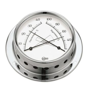 TERMÓ-HIGROMETRO –base: 120….altura: 40mm--INOX