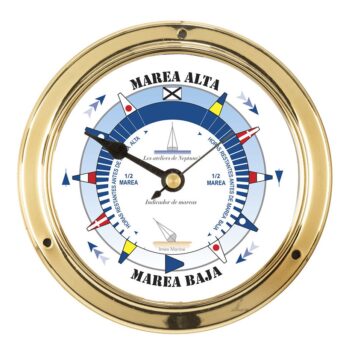 .Indicador de mareas--marco de láton