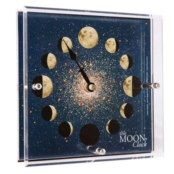 RELOJ LUNAR--marco doble acrílico