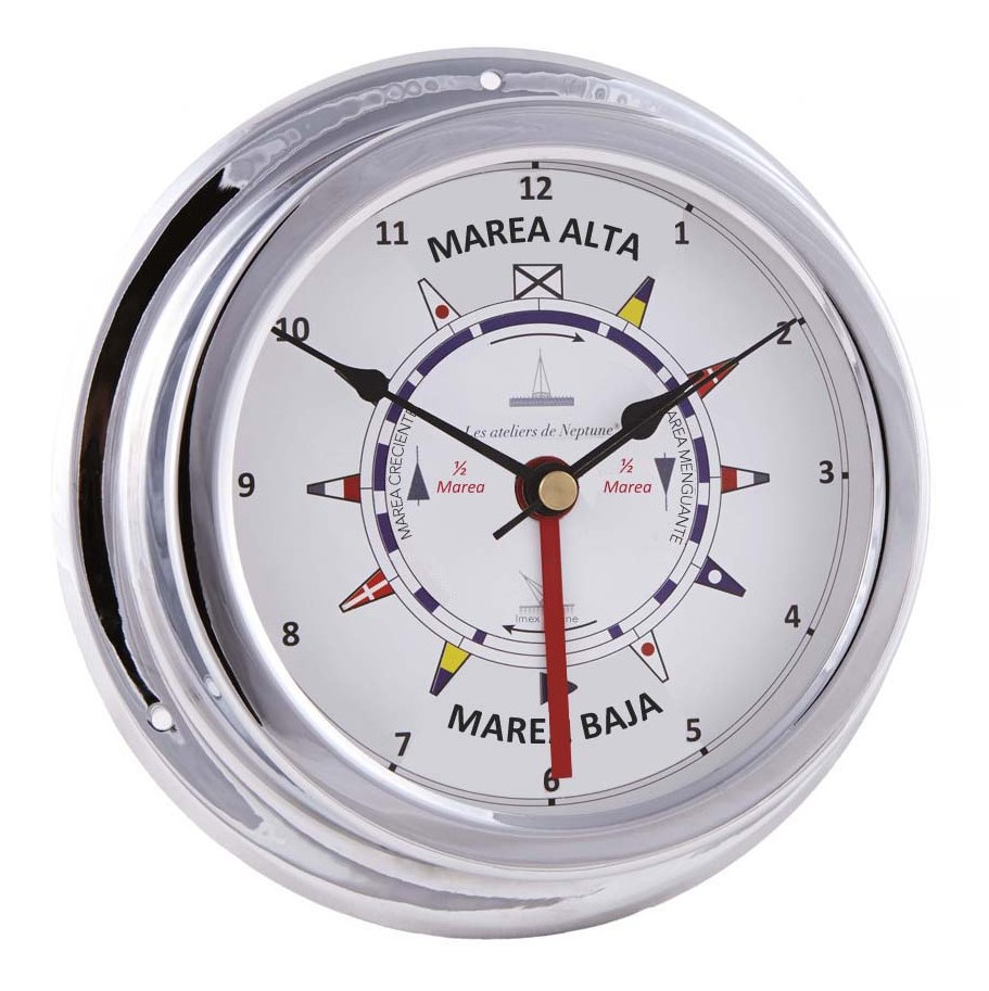 .Indicador de mareas--marco cromado