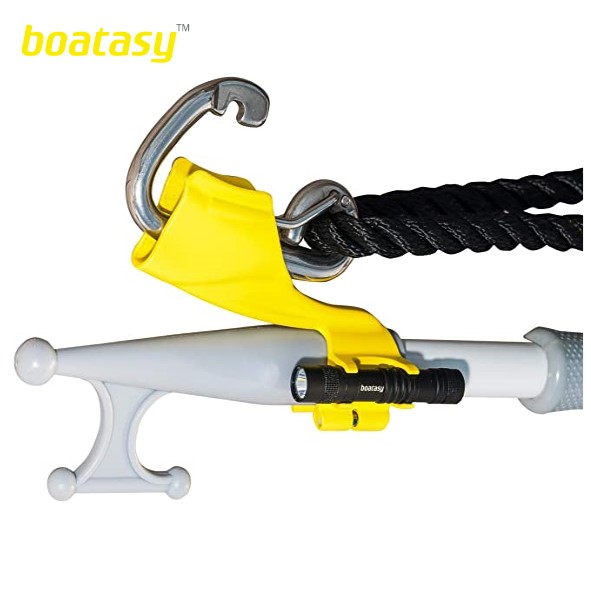 Pasacabos bichero con gancho y linterna--HOOKLINKER