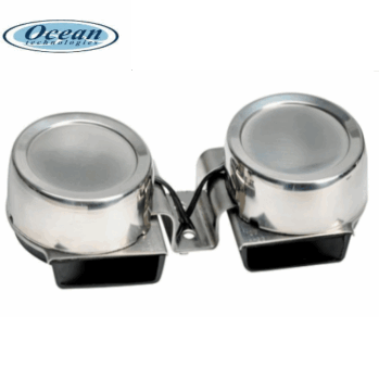 Bocina eléctrica compacta-12v- 4A- 115dB -INOX -Ocean