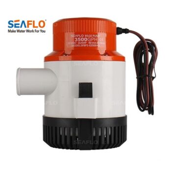 Bomba Achique Manual .SEAFLO 3500GPH- 13300.lts/h. 12v/24v