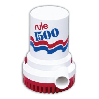 Bomba Achique RULE 1500GPH- 5700.lts/h. 12v/24v