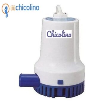 Bomba Achique Manual -CHICOLINO– 2000GPH- 7600.lts/h. 12v