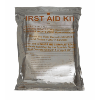 .Botiquín.-ZONAS 1- 2- 3- 4 .(bolsa estanca)