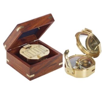 BRÚJULA BRUNTON–Largo: 7 -Ancho: 8cm