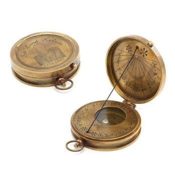 BRÚJULA-RELOJ  SOL--Largo: 7 -Ancho: 9cm