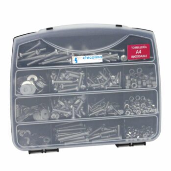 BOX de 660 unidades de tornillería Métrica--INOX
