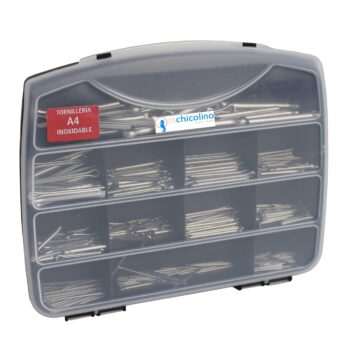 BOX de 287 unidades de Pasadores Aleta DIN 94--INOX