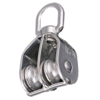 Polea giratorio doble -inox304--(25-32-50 mm)