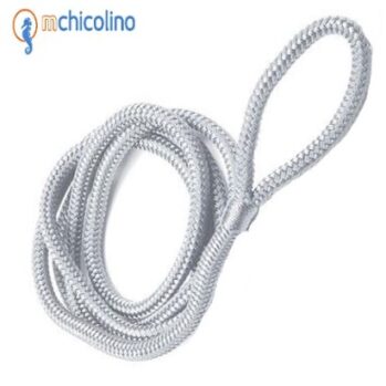 Cabo Defensa Trenzado con gaza  BLANCO--– 6 - 8 -10 -12 mm