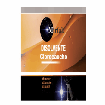 Disolvente para pinturas Clorocaucho