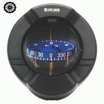 Compás mamparo Ritchie SR-2 -SOLAS  (rosa 93mm)