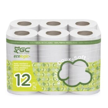 Papel especial WC- biodegradable (pack 12)