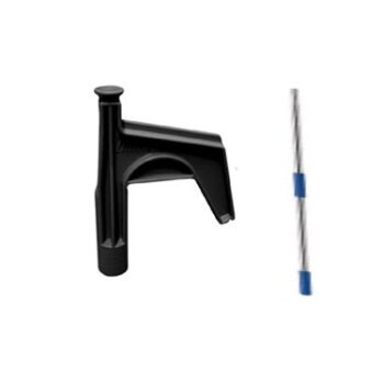 Puntera bichero enroscable + tubo aluminio  165/305 cm-Ø:25