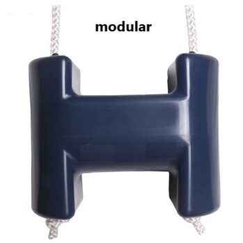 Defensa-Peldaño hinchable y modular PVC (azul)