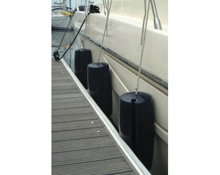 Defensa Clip-On espuma-A1– Ø: 16 x L: 38 cm--(blanco ó azul) - Imagen 4