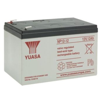 .Batería Marina AGM .12 Amp- YUASA NP12-12