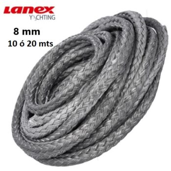 Dyneema®SK78--CR:.7300kg--  8 mm x 10 ó 20 mts