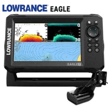 Plotter Sonda .7″. LOWRANCE EAGLE 7 –con transductor HDI 50/200 600w CHIRP/Downscan