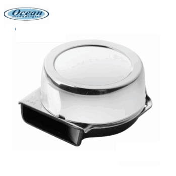 Bocina eléctrica compacta-12v- 4A- 106dB -INOX -Ocean