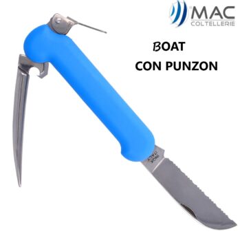Navaja BOAT SAILOR–con Punzón– inox- 19cm