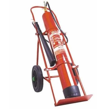 Extintor con Carro -CO2--SOLAS–10 kgs- c/ 5mts manguera