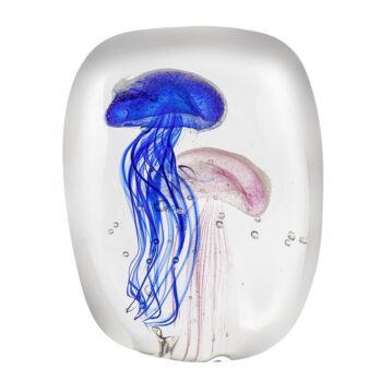 Medusa c/ luz led –Alto: 14 x Largo: 11 cm