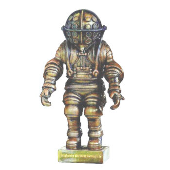 Escafandra "Carmag"--Alto: 25--Largo: 15cm